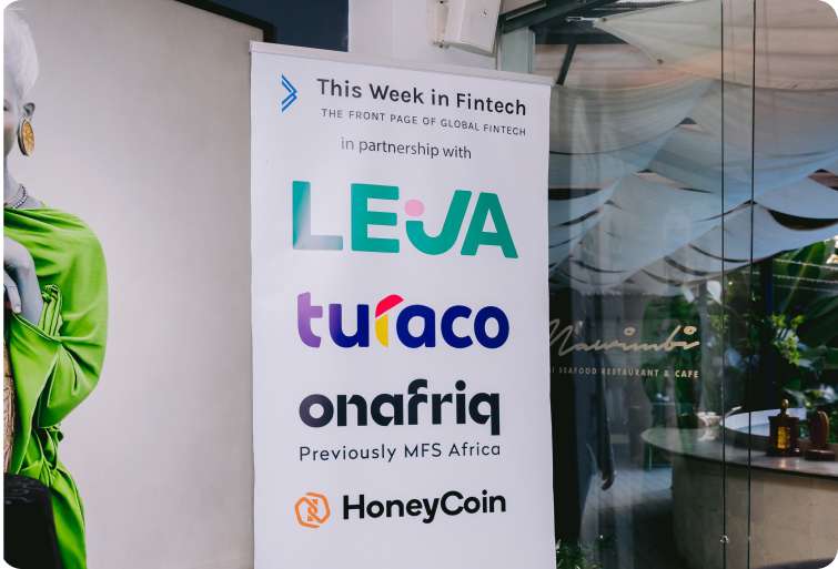 Leja as lead sponsor at the TWIF Nairobi Fintech happy hour 2024